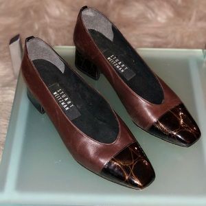 Stuart Weitzman Brown Leather Show